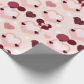 Herzstil Geschenkpapier (Ecke)