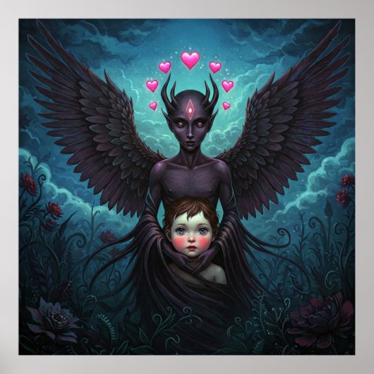 Herzstillstand Poster (Vorne)