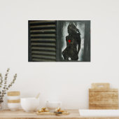 Herzstillstand Poster (Küche)