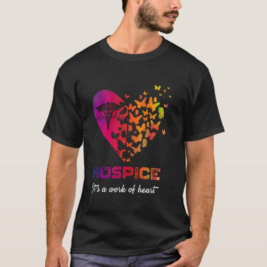 Herzstillstände Hospice Nurse Apprecision Nursi T-Shirt (Vorderseite)