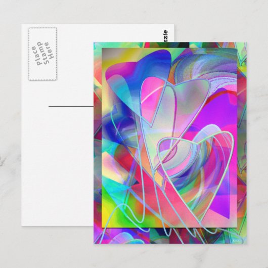Herzstränge Postkarte (Vorne/Hinten)