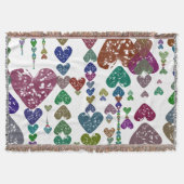 Herzstrings Decke (Vorderseite)