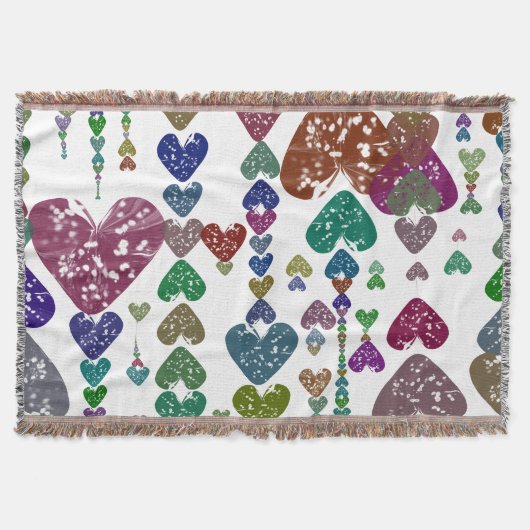Herzstrings Decke (Vorderseite)