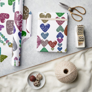 Herzstrings Geschenkpapier