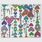 Herzstrings Geschenkpapier (Flach)