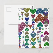 Herzstrings Postkarte (Vorne/Hinten)
