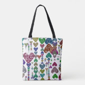 Herzstrings Tasche (Rückseite)