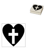 Herzstück der Jesus Art Briefmarke Gummistempel (Stempel)