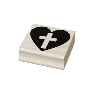 Herzstück der Jesus Art Briefmarke Gummistempel