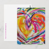 Herzstück der Personalisierten Postkarten (Vorne/Hinten)