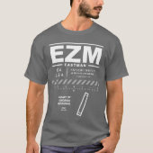Herzstück des Regionalflughafens EZM T - Shirt Geo (Vorderseite)