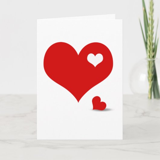 Herzstück Feiertagskarte (Vorderseite)