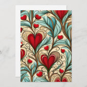 Herzstück Feiertagskarte (Vorne/Hinten)