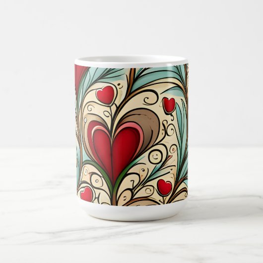 Herzstück Kaffeetasse (Mittel)