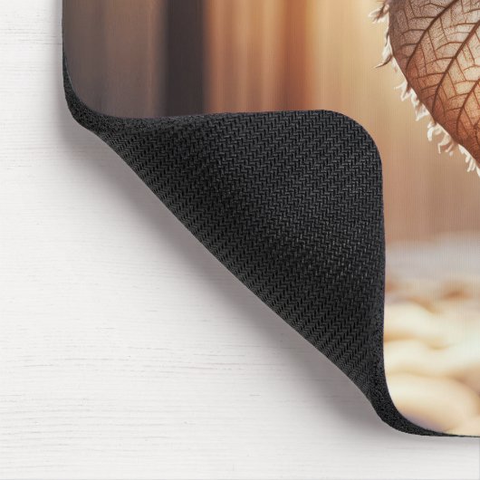 Herzstück Leaf auf Winter Branch Mousepad (Ecke)