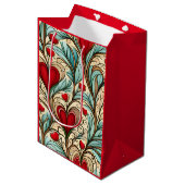 Herzstück Mittlere Geschenktüte (Vorderseite Schrägansicht)