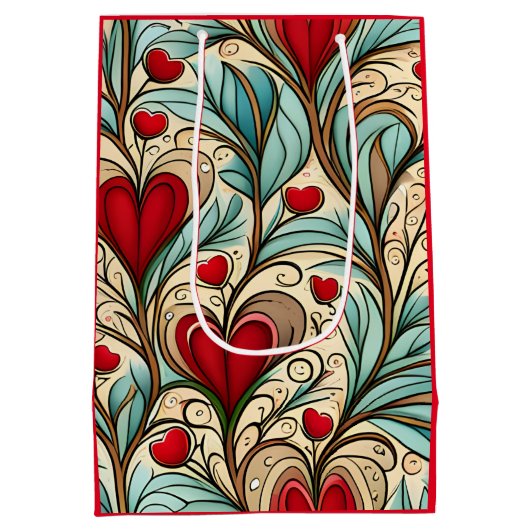 Herzstück Mittlere Geschenktüte (Rückseite)