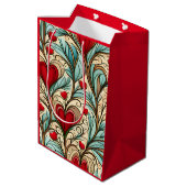 Herzstück Mittlere Geschenktüte (Rückseite Schrägansicht)