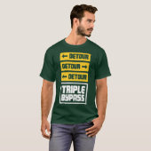 Herzstück Operation Geschenk Offenes Herz Triple U T-Shirt (Vorne ganz)