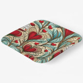 Herzstück Pappteller (Gewinkelt)