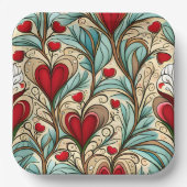 Herzstück Pappteller (Vorderseite)