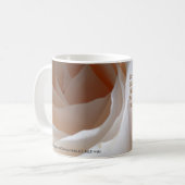 Herzstück - Rose Kaffeetasse (Vorderseite Links)