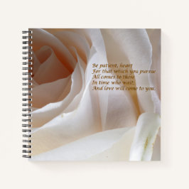 Herzstück - Rose Notizblock