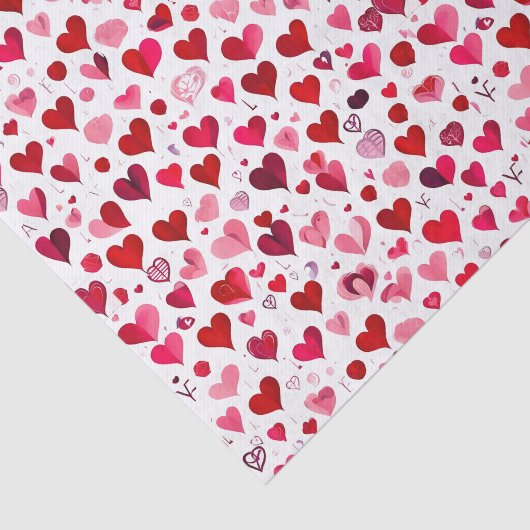 Herzstück Seidenpapier (Ausschnitt)