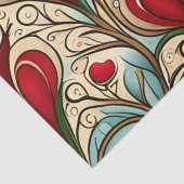 Herzstück Seidenpapier (Detail)