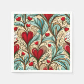 Herzstück Serviette (Vorderseite)