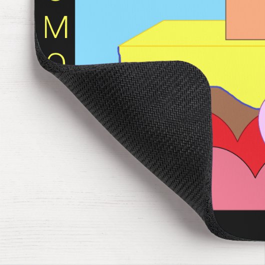 Herzstück über Liebe: Mousepad (Ecke)