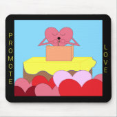 Herzstück über Liebe: Mousepad (Vorne)