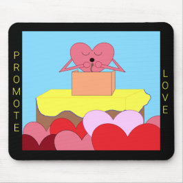 Herzstück über Liebe: Mousepad