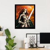 Herzsuchende Poster (Heimbüro)