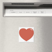 Herzsymbol Magnet (In Situ (Geschirrspüler))