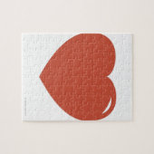 Herzsymbol Puzzle (Horizontal)