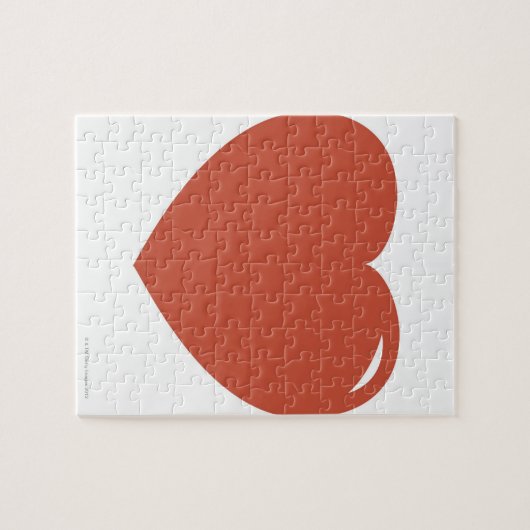 Herzsymbol Puzzle (Horizontal)