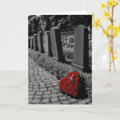 Herzsympathie-Karte überqueren Karte (Gelbe Blume)