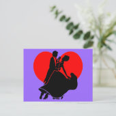 Herztänzer Postkarte (Stehend Vorderseite)