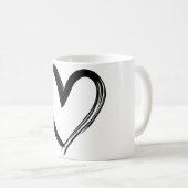 Herztasse Kaffeetasse (VorderseiteRechts)