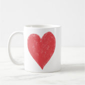 Herztasse Kaffeetasse (Links)