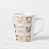Herztassen für Creme-Kaffee Milchtasse (Rechts)