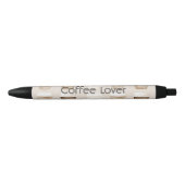 Herztassen für Kaffee mit Creme Kugelschreiber (Vorderseite)