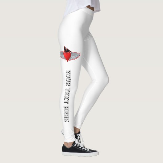 Herztattoo Leggings (Rechts)