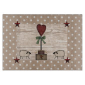 Herzthema Schneidebrett (Vorderseite)