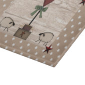 Herzthema Schneidebrett (Ecke)