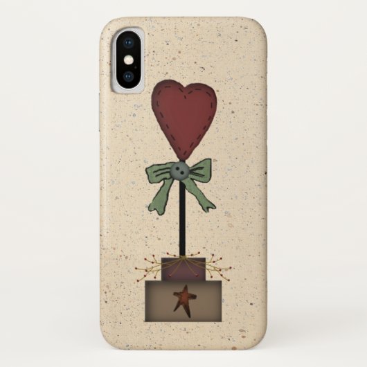 HerzTopiary iPhone X Fall Case-Mate iPhone Hülle (Rückseite)