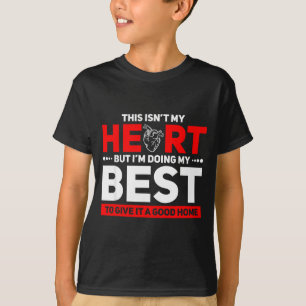 Herztransplantat-Empfänger Überlebender Neue Kunst T-Shirt