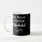 Herztransplantation Herzpatient Operation Kaffeetasse (Links)