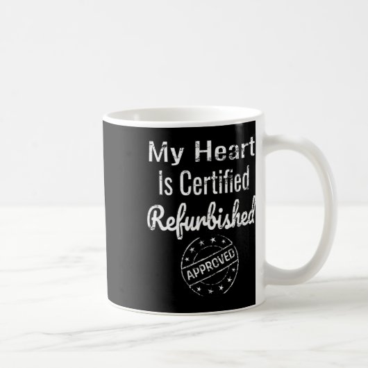 Herztransplantation Herzpatient Operation Kaffeetasse (Rechts)